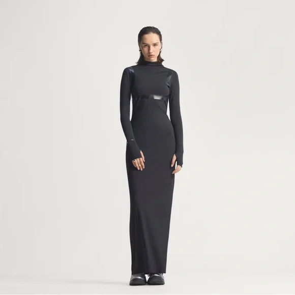 adidas Black Long Sleeve Dress - Picture 1 of 5
